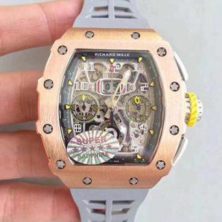 Richard Mille RM011 Grey Strap | UK Replica - 1:1 best edition replica watches store,high quality fake watches