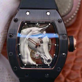 Richard Mille RM52-02 Silver Horse Dial | UK Replica - 1:1 best edition replica watches store,high quality fake watches