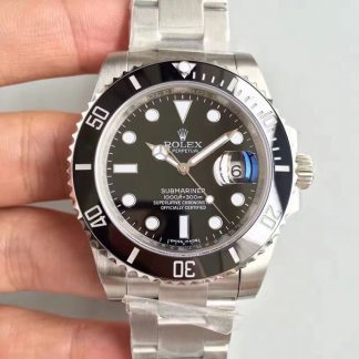 Rolex 114060 Black Dial | UK Replica - 1:1 best edition replica watches store,high quality fake watches