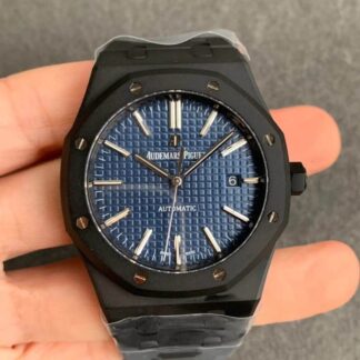 Audemars Piguet 15400 DLC Version Blue Dial | UK Replica - 1:1 best edition replica watches store, high quality fake watches