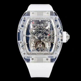 Richard Mille RM 56-01 White Rubber Strap | UK Replica - 1:1 best edition replica watches store, high quality fake watches